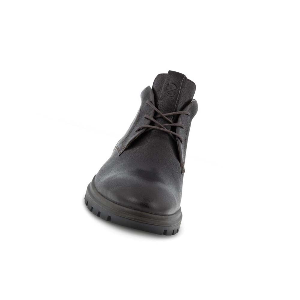 Men's Ecco Citytray Avant Boots Black | USA 434XYU